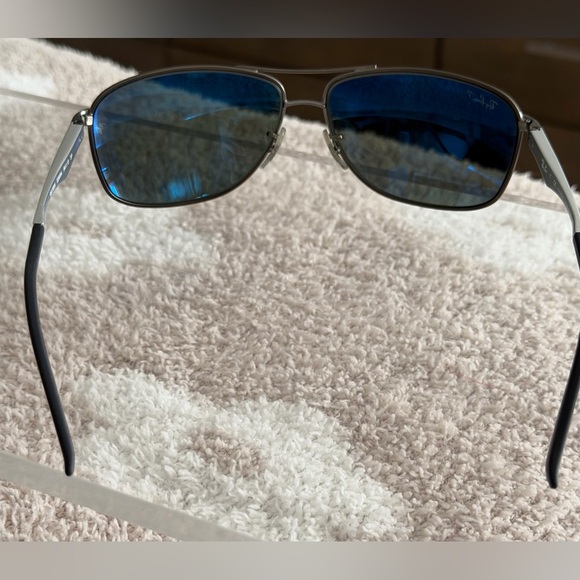 Ray-Ban Silver Polarized Sunglasses Style RB 3506 - Picture 3 of 7